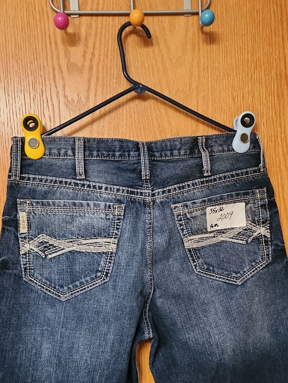 Cinch Grant western jeans mens 35x32 number 2009 - Picture 3 of 7